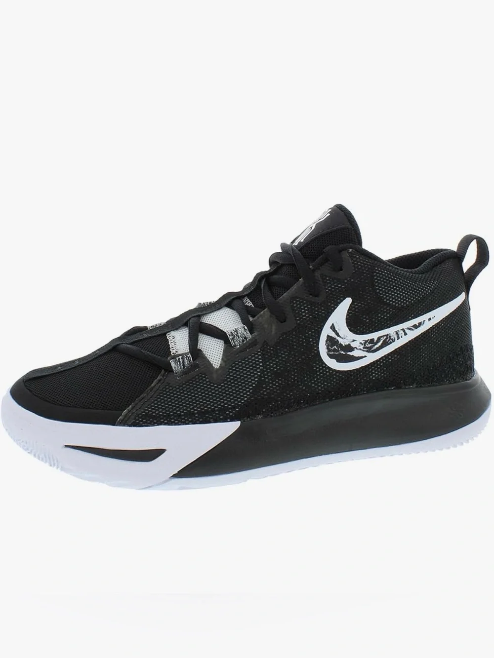 Nike Kyrie Flytrap VI Black White Big Kids' Sz 3.5 Mid-Top Athletic Basketball